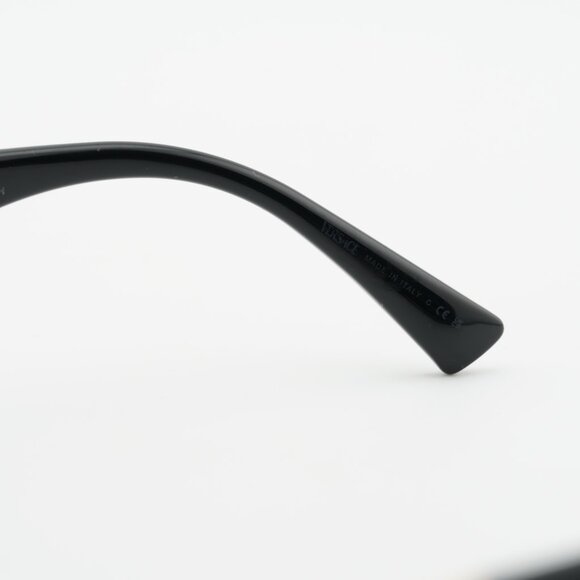 Versace VE2257 100271 Sunglasses Shiny Gold Rectangle Frame, Dark Green Lenses main image 7